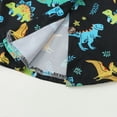 thumbnail image 6 of 18 Months Baby Boys Clothes 24 Months Boys 2PCS Summer Outfits Set Dinosaur Print Toddler Boys Short Sleeve Top Shorts Set Multicolor, 6 of 8