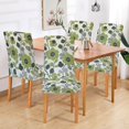 thumbnail image 2 of Yayeee 4 Pack Dining Chair Covers Stretch Parson Chairs Slipcovers Seat Protector, Retro Flower Print, 2 of 6