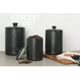 thumbnail image 2 of AUR 10 Strawberry Street Marquis 3 Piece Canister Set, Matte Black, 2 of 10