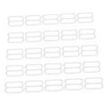 thumbnail image 3 of Masteelf 1 Set 250pcs Plastic 8 Shaped Bra Buckle Shoulder Strap Non-slip Adjusted Buckle Non-slip Bra Adjuster (16L=10.0 MM,24L=15.0 MM,6MM,8MM,12MM Transparent), 3 of 8