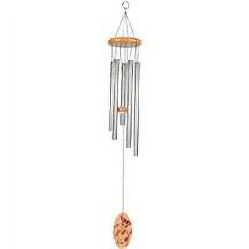 Sunset Vista Designs Classic Wind Chime, Medium, Silver