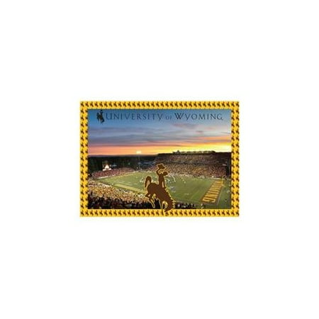 R and R Imports PZ-C-WYO12 University of Wyoming 500 piece Adult Jigsaw Puzzle