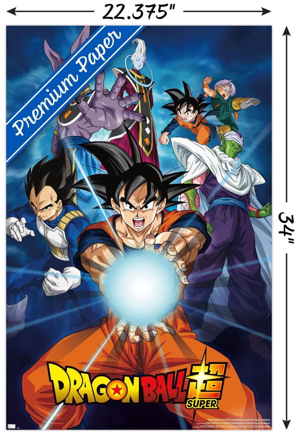 Dragon Ball Super - Groups Wall Poster, 22.375" x 34"