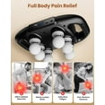 thumbnail image 5 of Massage Gun, 6 Head Deep Tissue Back/Shoulders/Legs/Arms/Neck Massager, 9 Speed Levels, Ideal Gift for Parents & Friends, 5 of 6