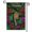 D, variant on XaaKee Yard Flag Paradise Leopard Red Yard Flags Double-sided High-Quality White Linen Garden Flags For Outside Clearance Terrace Sign 12x18Inch