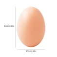 thumbnail image 5 of 20 Pack Easter Plastic Eggs, 2 Inch Brown Fake Simulation Eggs for DIY Crafts Painting, Realistic Artificial Chicken Eggs for Easter Party Decorations Basket Fillers Home, 5 of 9