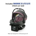 thumbnail image 5 of Graco Modes Nest Travel System, Includes Baby Stroller with Height Adjustable Reversible Seat, Pram Mode, Lightweight Aluminum Frame and SnugRide 35 Lite Elite Infant Car Seat, Norah, 5 of 5