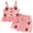 002baby girl clothes Pink, variant on Toddler Baby Girl Outfits Solid Summer Clothes Infant Waffle Short Sleeve Shirt Tops Cute Shorts Set Kaprioy Toddler Girl Clothes 18 24 Months 2T 3T 4T 5T 6T 7T 8T