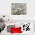 thumbnail image 5 of Rustic Flowers And Butterfly Canvas Painting Modern Abstract Wall Art Watercolor Posters and Prints Wall Decor Wall Artwork Home Decor Office Kitchen Wall Decoration for Home Classroom Office, 5 of 6