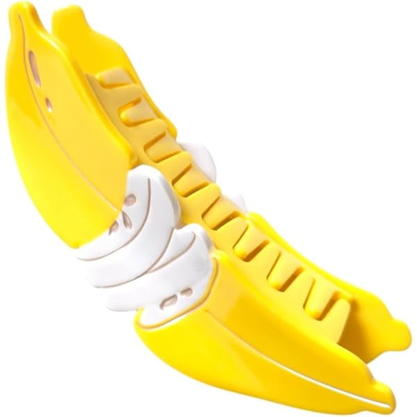 wonima11 Funny Banana Hair Clip,Cute Acetate Claw Clips for Women,Fashion Fruit Hair Claws for Women