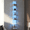 7r-White, variant on 7-Tier Wall Shelf with 3 LED Lighting Modes, Multifunctional Wall Mounted Vertical Lack Wall Shelf with Remote Control for Bedroom Living Room Vanity, White