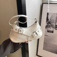 thumbnail image 4 of Bolso Hombro Mujer PU Cierre Y2k Chic Hobo Punk, 4 of 9