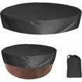 thumbnail image 1 of Waterproof Round Outdoor Hot Tub Spa Cover, Waterproof Spa Cover, UV Resistant, 1 of 5