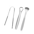 thumbnail image 3 of Limpiador De Lengua 2x3x, Reduce El Mal , Metal Reutilizable, Acero Inoxidable, 3 of 8