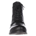 thumbnail image 2 of Womens Wanted Rickey Lace Up Combat Boots - Black, 2 of 7