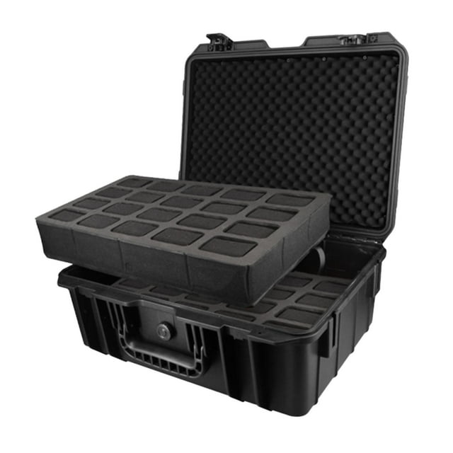 BELOVING Watch Travel Case Display Holder with Removable Pillows Watch Organizer Case 40 Slots