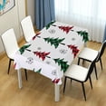 thumbnail image 7 of SKYSONIC Christmas Tree Tablecloth Waterproof Washable Polyester Square Table Cover Durable Tablecloth for Kitchen Dining Table Party Decor (54 X 72 Inch), 7 of 7