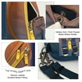 thumbnail image 4 of KL928 Canvas Sling Backpack for Men Women Floral Printed Crossbody Small Backpack, 4 of 7