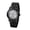 black, variant on Men's Automatic Business Watch: Rhomboidal Watch with Detachable Stainless Steel Strap and Luminous Hands - for Business, Office, and Formal Occasions