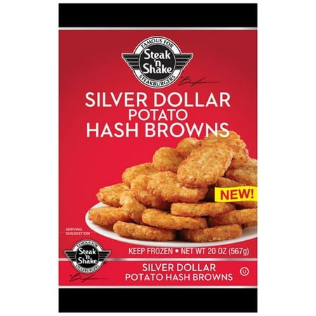 Steak ?????????n Shake Silver Dollar Potato Hash Browns, 20 oz