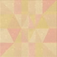 thumbnail image 1 of Ahgly Company Tapis d'Intérieur Lavable en Machine Carré Orange Transitionnel, 7 Pieds Carré, 1 of 7