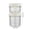 White 2Pcs, variant on COM1950s Portable Breakfast Cup, Leakproof Cereal Container, Oats Storage Jars for Meal Prep and On the Go Snack