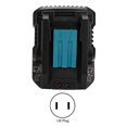 thumbnail image 1 of Replacement for Makita 14.4v-18v Universal Power Tool Charger DC18RA DC18RC 100-240V (US Plug), 1 of 3