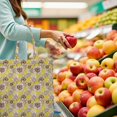 thumbnail image 3 of Summer Sunflower Pattern Reusable Shopping Bag - Washable & Spacious Fabric Tote for Commuters, 3 of 5