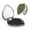 Heart Shape, variant on Marine Anchors And Compass for Compact Vanity Mirror , Travel Makeup Mirror , Portable Magnifying Cosmetic Mirror for Daily, Work, Business-Heart Shape