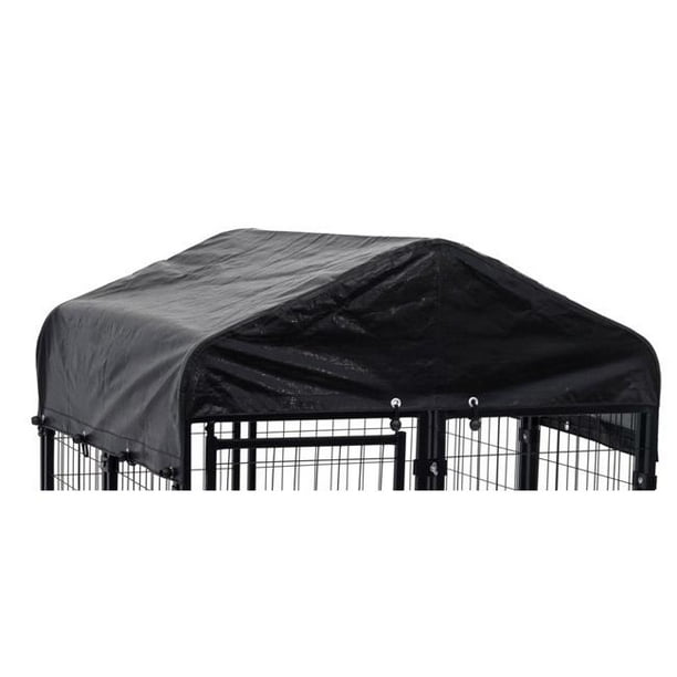 Dog kennel roof tarp sales
