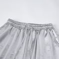 thumbnail image 3 of Cmfcve Men's Big and Tall Satin Lounge Pants Shiny Breathable Casual Oversized Party Trousers, 3 of 8