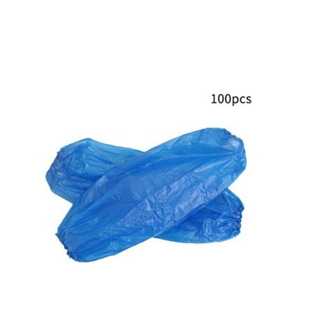 

mlpeerw Non-toxic hand protector durable living room household plastic hotel sleeve elastic waterproof disposable cleaning