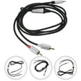 Usb C To Double Rca Audio Cable Y Splitter Audio Converter 1m Connector