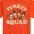 thumbnail image 3 of Peanuts - Turkey Squad - Men's Short Sleeve Graphic T-Shirt, 3 of 6