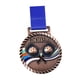 thumbnail image 5 of Medalla deportiva para competiciones de pickleball, baloncesto y fútbol con cordón cobre, 5 of 9