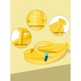 thumbnail image 2 of Gustave Anti Slip Flip Flops House Shower Slippers Open Toe Cloud Slides Quick Drying Comfy Banana Sandal for Women Men Beach Bath Slipper "Women 9-10 / Men 7-8", 2 of 10