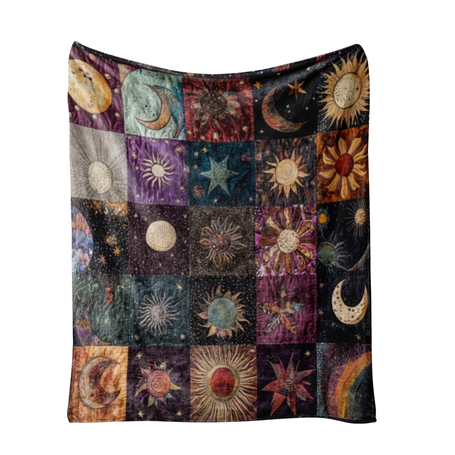 Fleece Throw Blanket for Bed & Sofa - Soft Printed Throw Blanket, Cozy Twin Size Blanket For Sofa 60x80 Inches