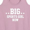 thumbnail image 3 of Instant Message - Girls & Sports - Big Sports Girl Now - Women's Racerback Tank Top, 3 of 6