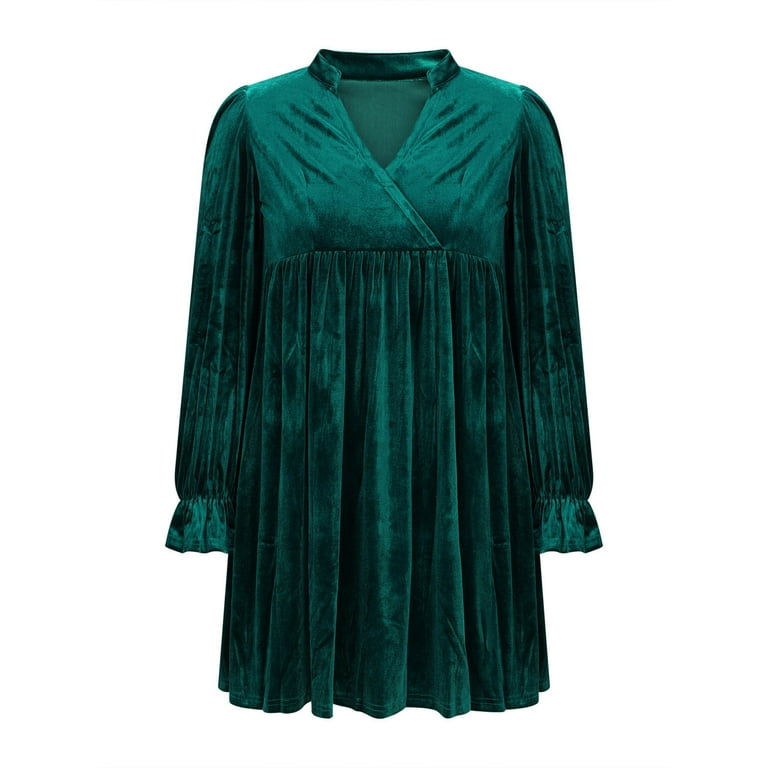 green velvet dress wedding guest green dresses wedding guest Dark Green Velvet Sweetheart Neckline Dress -parroquiadesanalbertomagno.com