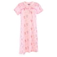 thumbnail image 2 of JEFFRICO Womens Nightgowns Sleepwear Soft Pajama Dress Nightshirts Plus Size, 2 of 4