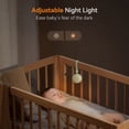 thumbnail image 7 of Dreamegg Infant Sound Machine with Night Light, Portable Baby Sleep Soother, Green, 7 of 7