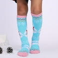 thumbnail image 4 of Baywell Boys Girls Ski Socks Kids Winter Warm Socks Thick Thermal Skating Snowboarding Snow Socks 1/2/3/4 Pairs 3-12Y, 4 of 9