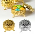 thumbnail image 1 of Portable Wedding Trinket Box Candy Container Souvenir Gift Case Home Table Decor, 1 of 8