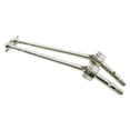 thumbnail image 1 of Vogacara 2 unids/set eje de junta de transmisión Universal para 1/14 LC junta de transmisión Universal fácil de instalar y duradera Kits de construcción modelo plata, 1 of 6