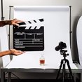 thumbnail image 1 of Proporro para el tablero de clapper para películas, directora de cine Slate (Blackboboard, 1 paquete), 1 of 2
