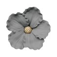 thumbnail image 4 of Ceramics Flower Decor 3D Floral Wall Sculpture Handmade Decorations for Bathroom 9cm Style D, 4 of 9