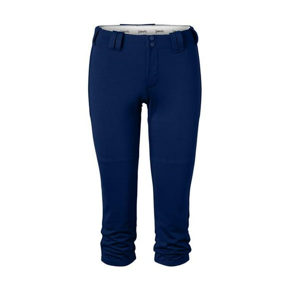 Soffe Intensity 889155294508 Women Home Run Pant, Navy - 3X