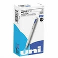 thumbnail image 2 of Uni-Ball® One Retractable Gel Pens, Medium Point, 0.7 mm, White Barrel, Blue Ink, Pack Of 12 Pens, 2 of 2