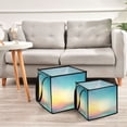thumbnail image 6 of Home Organizer Foldable Fabric Storage Bin With Handle Abstract Blurred Background, 6 of 7