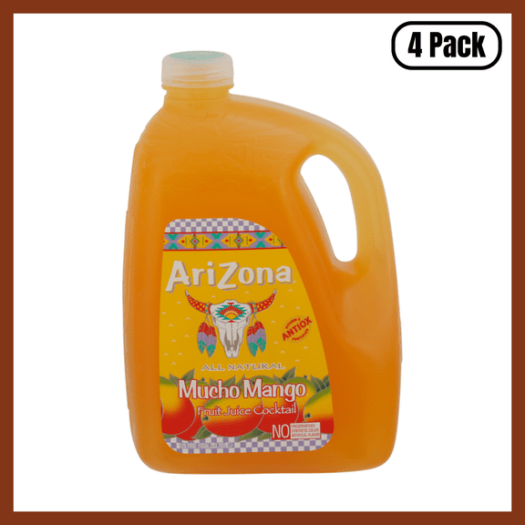 Arizona Mucho Mango, 128 fl oz Bottle